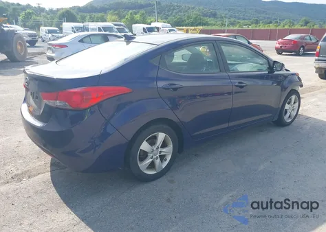 2013 Hyundai Elantra Gls from USA, damaged, VIN 5NPDH4AE5DH446875